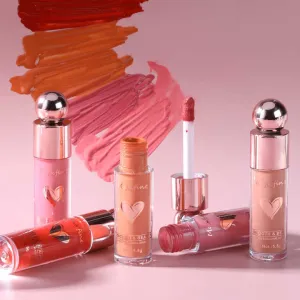 أحمر خدود سائل صغير للوجهEye Cheek Blush Velvet Red