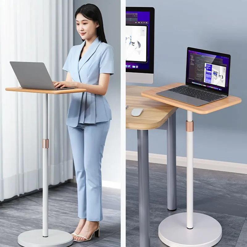 Adjustable Laptop Stand for Workbench - Compact Design