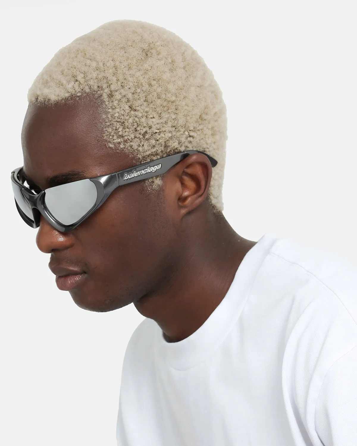 Balengiaga BB0202S002 Sunglasses Silver