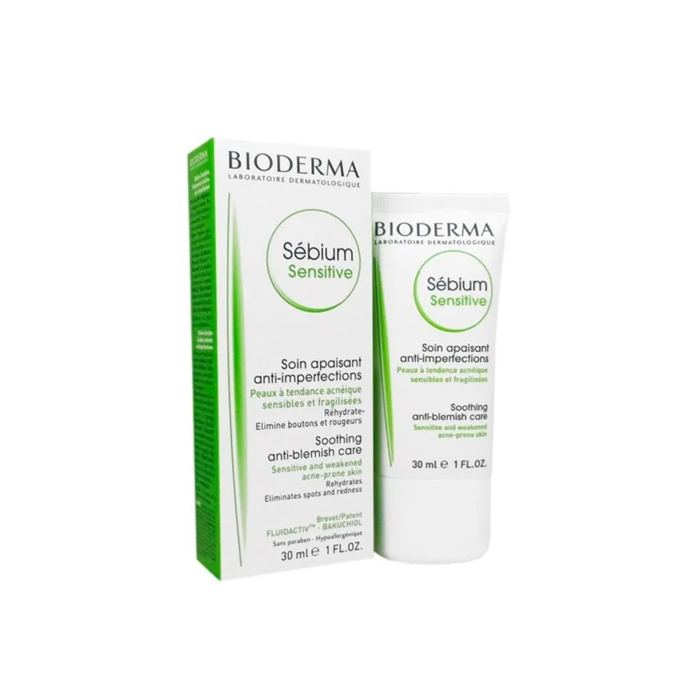Bioderma Sebium Sensitive Soothing Care for Acne-Prone Skin 30ml