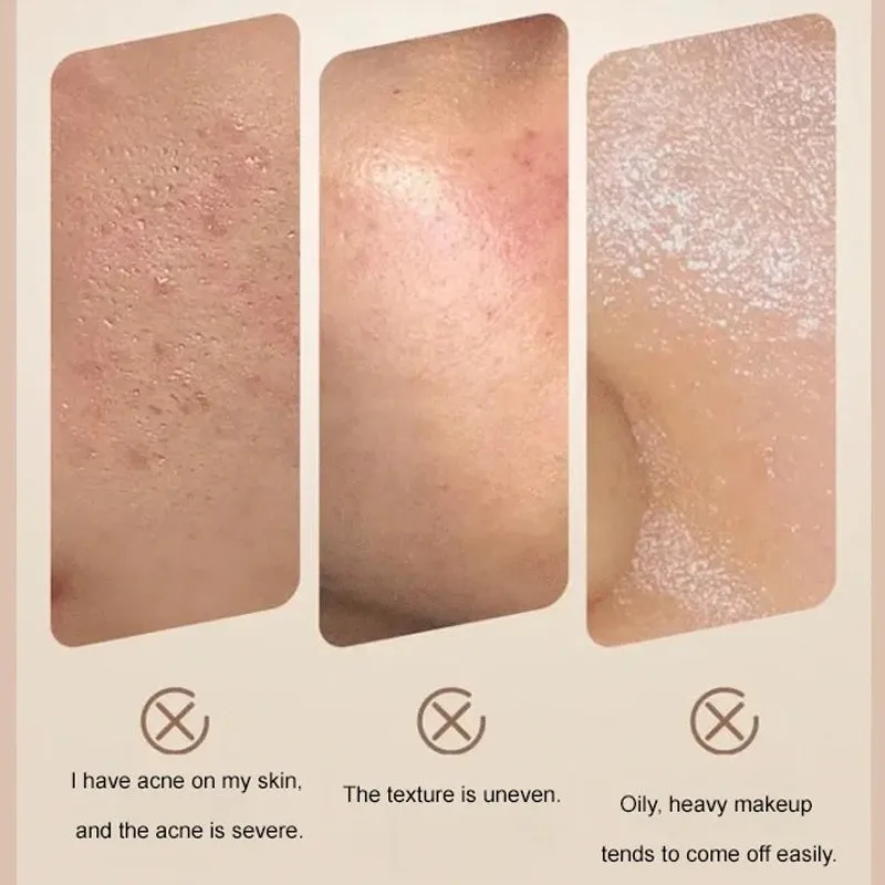 Buy 1 Get 1 Free Velvet Matte Foundation Stick with Fine Brush