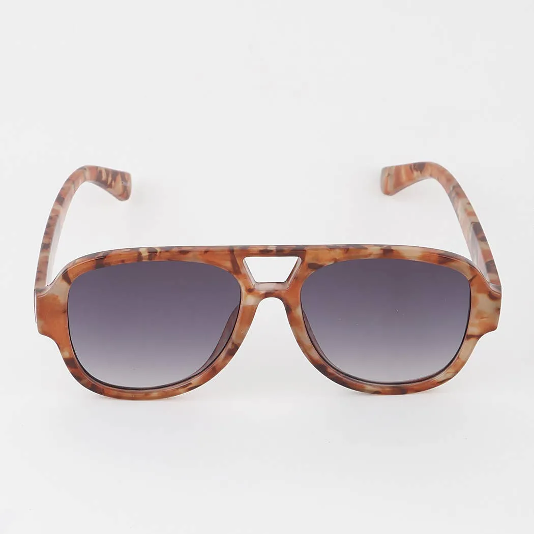 Classic Tinted Aviator Sunglasses