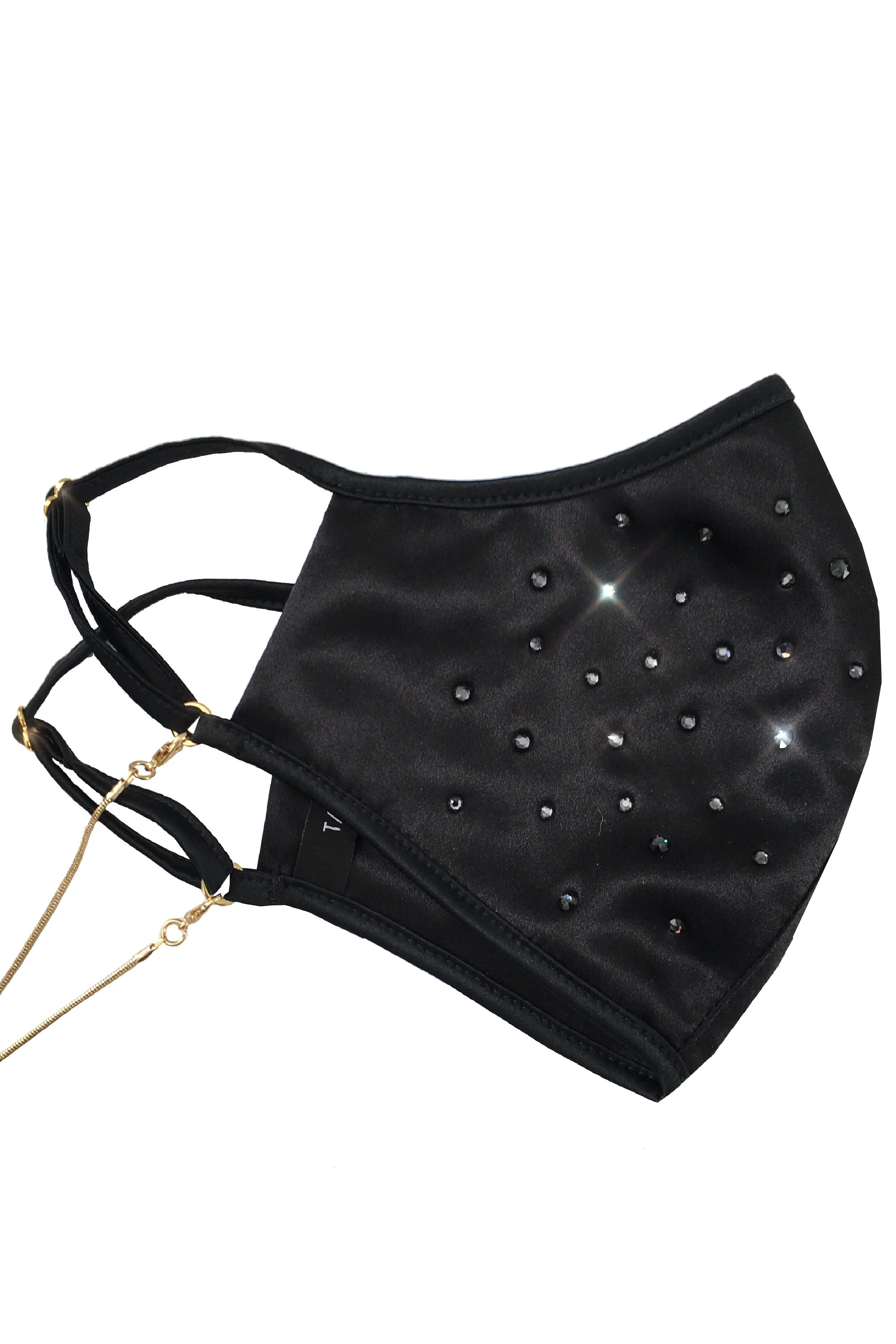 Diamante Silk Face Covering
