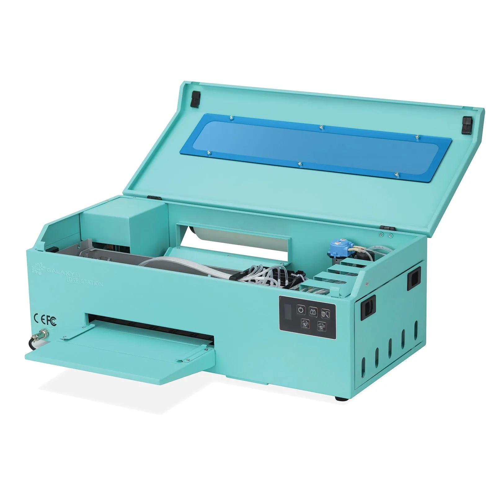 DTF Station 8" Prestige A4 DTF Printer with Ink, Film, and Supplies - Mint