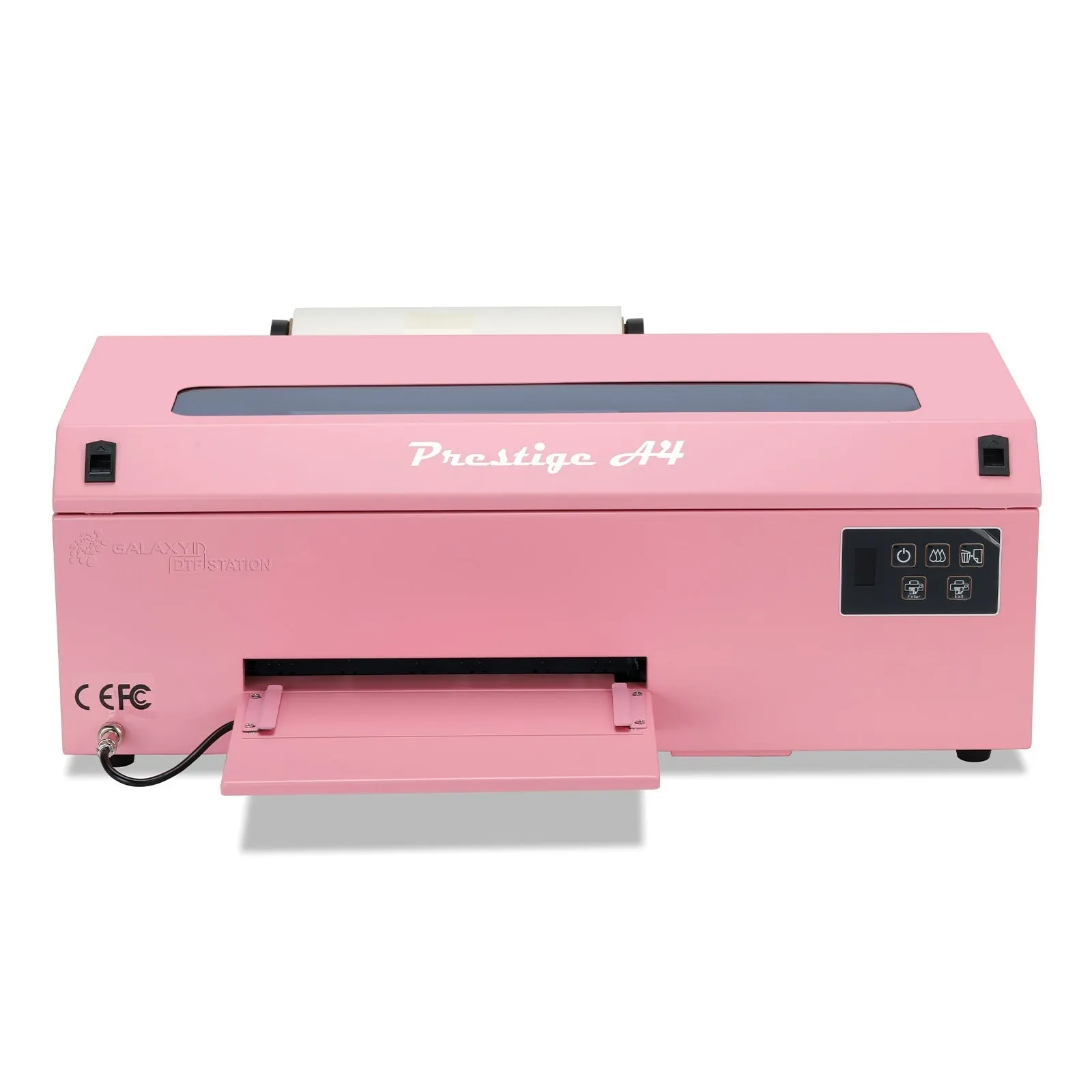 DTF Station 8" Prestige A4 DTF Printer with Ink, Film, and Supplies - Pink