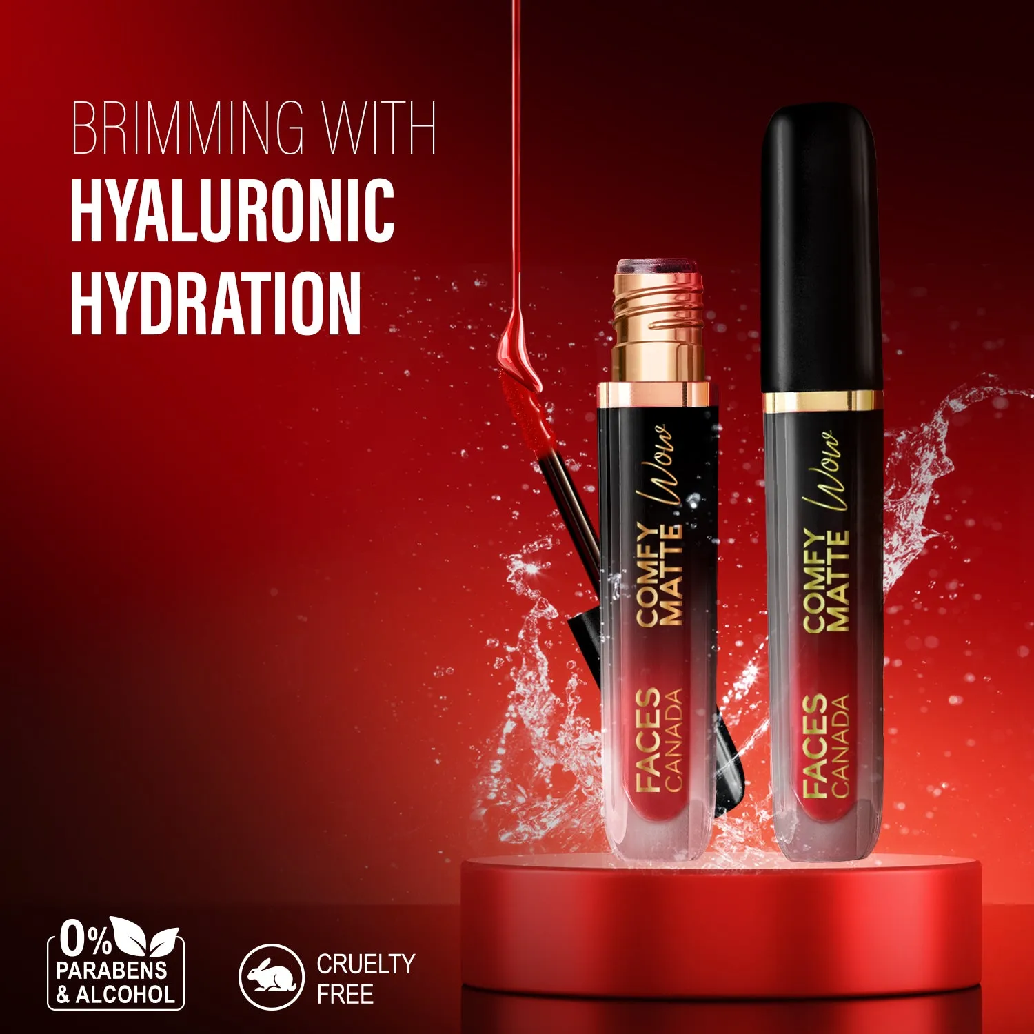 FC Comfy Matte Wow Liquid Lipstick Cocoa Crush 07 3.8ml