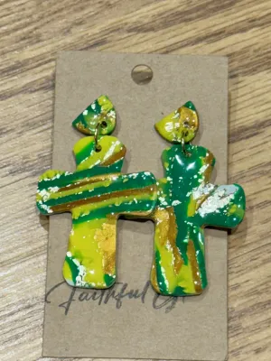 Full Armor Big Cross Dangle