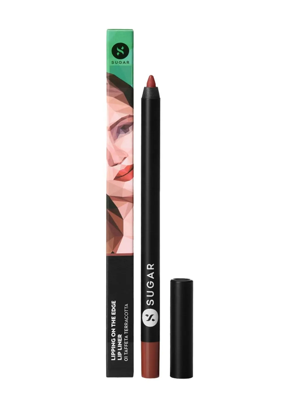 Lipping On The Edge Lip Liner - 01 Taffeta Terracotta