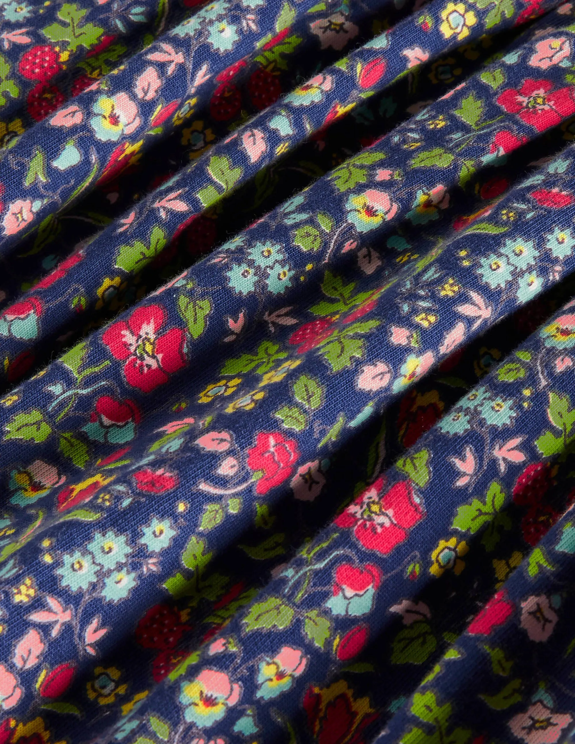 Long Sleeve Fun Jersey Dress-Starboard Autumn Berry Floral