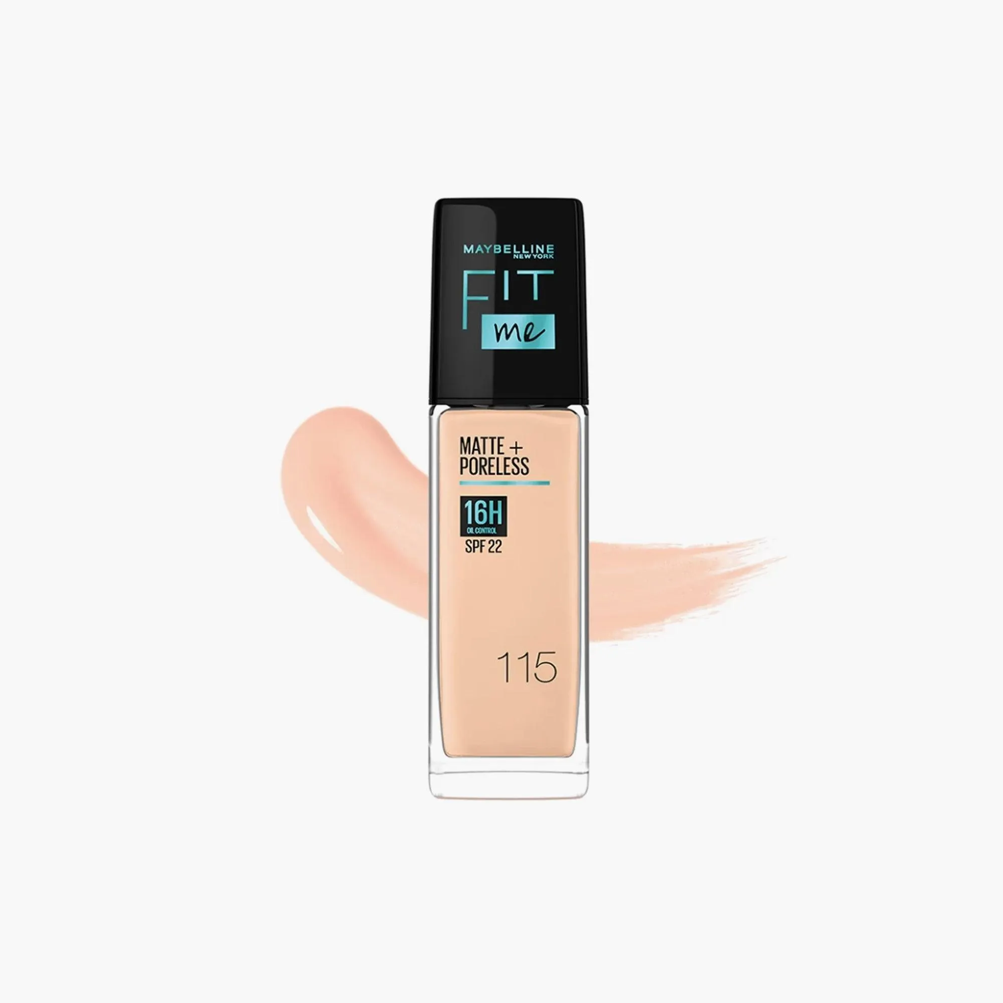 Maybelline - Fit Me Matte Poreless 16H Liquid Foundation SPF 22