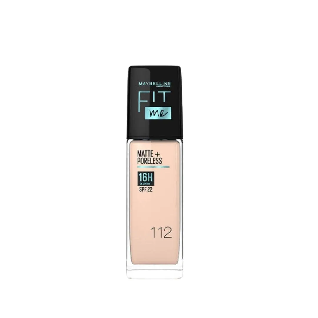 Maybelline - Fit Me Matte Poreless 16H Liquid Foundation SPF 22
