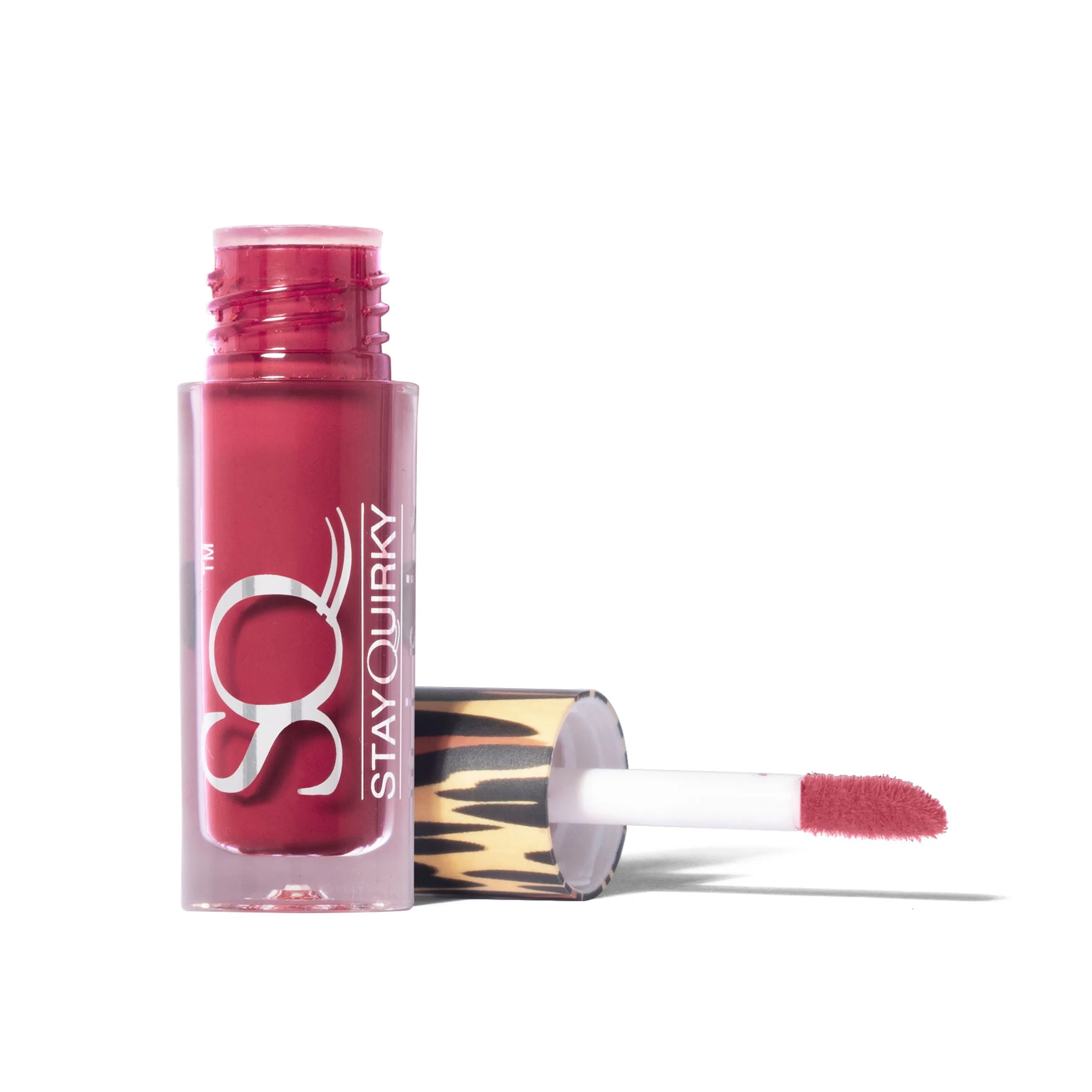 Stay Quirky Mini Liquid Lipstick Pink - Non Objectifiable 8 | Highly Pigmented | Non-drying | Long Lasting | Easy Application | Water Resistant | Transferproof | Smudgeproof (1.6 ml)