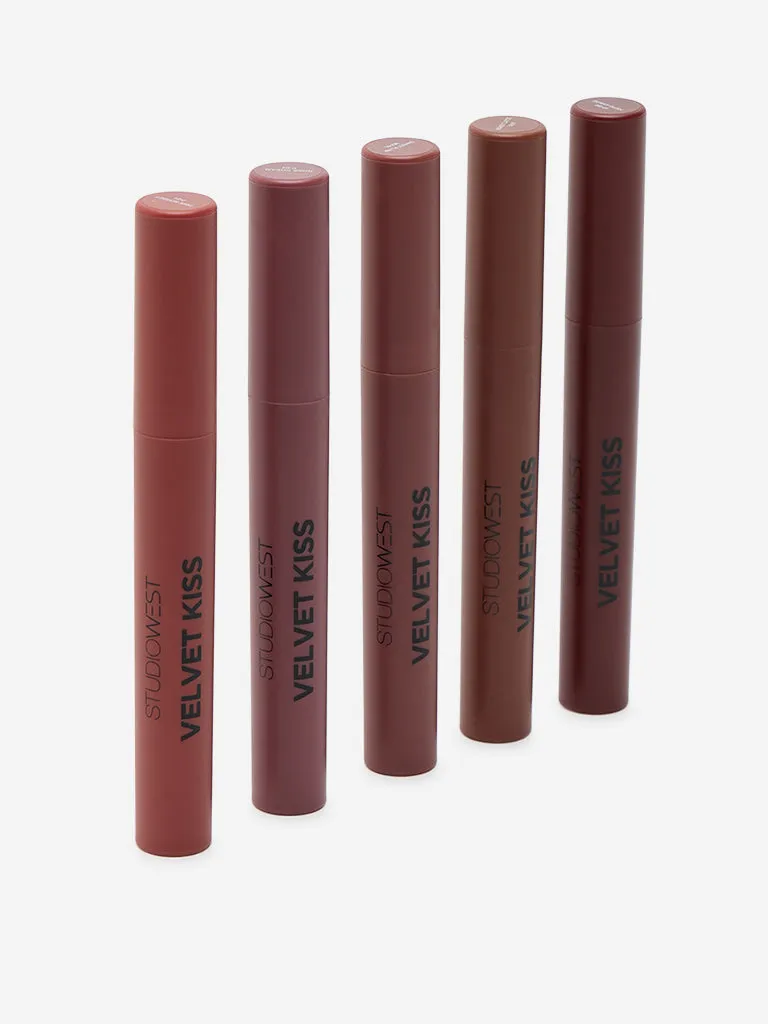 Studiowest Velvet Kiss Slim Stick Pink Sorbet P-01 Lipstick - 2 gm