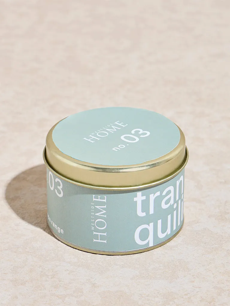 Westside Home Aqua Tranquillity Spa Fragrance Tin Candle